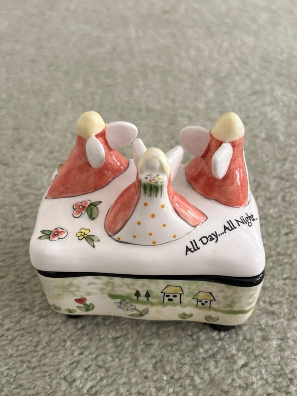 Porcelain Trinket Box